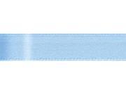 Single Face Satin Ribbon 5 8 Wide 18 Feet Light Blue
