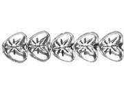 Jewelry Basics Metal Puffed Heart Beads 9mm 36 Pkg Silver