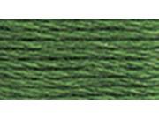 DMC Pearl Cotton Skeins Size 3 16.4 Yards Dark Pistachio Green