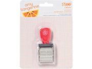 Amy Tangerine Yes Please Roller Stamp 12 Phrases
