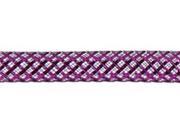 Mesh Tubing 8mmX20yd Purple And Purple Metallic