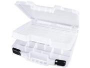 ArtBin Quick View Deep Base Carrying Case w Lift Out Tray 15 X3.25 X14.375 Translucent