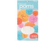 Tissue Pom Pom Kit Makes 3 White
