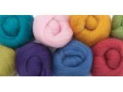 Wool Roving 12 .25 Ounce 8 Pkg Designer