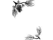 Embossing Folder 4.25 X5.75 Pine Branches