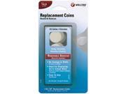 VELCRO R brand Removable Poster Hanger Replacement Coins White 7 8 16 Pkg