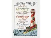 Serenity Lighthouse Counted Cross Stitch Kit 7 X10 14 Count