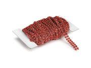 Bling On A Roll 3mm X 5yds 2 Row; Red