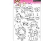 Penny Black Clear Stamps 5 X7.5 Sheet Big Wish