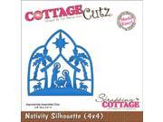 CottageCutz Die 4 X4 Nativity Silhouette Made Easy