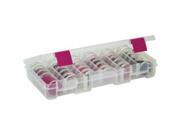 Creative Options Pro Latch Storage System 10.875 X5.5 X1.75 6 Clear Stack Jar Sets; Clear Magenta