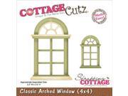 CottageCutz Die 4 X4 Classic Arched Window Made Easy