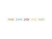 Take Note Washi Tape Calendar Of Color