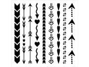 Crafter s Workshop Templates 6 X6 Arrows And Hearts