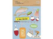Life s Little Occasions Sticker Medley Fishing