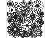 Crafter s Workshop Templates 6 X6 Flower Frenzy