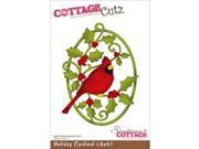 CottageCutz Die 4 X6 Holiday Cardinal