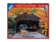 Albany Covered Bridge 1000 Piece Puzzle by White Mountain Puzzles