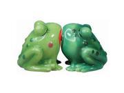 Cute Kissing Frogs Froggy Salt and Pepper Shakers Westland Giftware