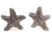 Tropical Sea Star Starfish Salt and Pepper Shakers Cast Metal Mud Pie