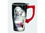 Marilyn Monroe Some Like it Hot Coffee Travel Mug with Plastic Lid