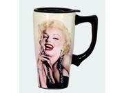 Marilyn Monroe Diamonds are a Girl s Best Friend Coffee Travel Mug