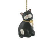 Black Cat Kitten Kitty Feline Lover Ceiling Fan Light Pull