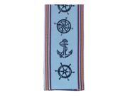 Nautical Anchor Compass Ship s Wheel Kitchen 18 x 28 Inch Tea Towel Kay Dee