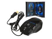 7 Buttons USB 800 1200 1600 2000 DPI Wired Gaming Optical Mouse