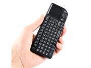 2.4GHz Rii Mini Wireless Keyboard with Touchpad Laser For PS3 PC Mac iPad iPhone Wii HTPC Portable Handheld Keypad