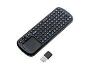 2.4G RF Wireless iPazzPort Handheld Keyboard Touchpad with Smart TV PC Remote