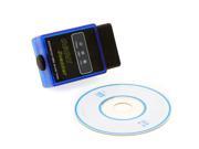 V1.5 Mini Bluetooth ELM327 OBDII OBD II OBD2 Protocols Auto Diagnostic Scanner Tool