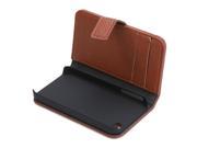 Fashion Wallet Case Flip Leather Stand Cover with Card Holder for iPhone 4 4s 4g