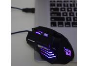 Adjustable 2400DPI 7 Buttons Optical USB Wired Gaming Game Mouse LED for PC Laptop