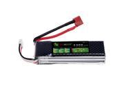 Oriainal Lion Power Lipo Battery 11.1V 1300Mah 25C MAX 40C T Plug for RC Car Airplane Helicopter Part