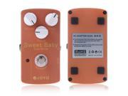 Joyo JF 36 Sweet Baby Electric Guitar Effect Pedal with Low Gain Overdrive Effect Focus Knob