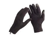 Sports Gloves Outdoor Windproof Winter Thermal Warm Touch Screen Silicone Palm Unisex