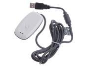 Black Wireless Gaming Receiver for Microsoft XBOX 360 PC
