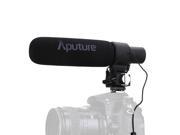 Aputure V Mic D2 Sensitivity Adjustable Directional Condenser Shotgun Microphone for Canon Nikon Sony Camera DV