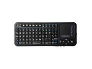 Mini iPazzport QWERTY 2.4G RF Wireless Handheld Keyboard Mouse Touchpad Laser Pointer Backlight