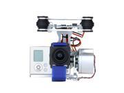 CNC FPV Quadcopter BGC 2 Axis Brushless Gimbal w Controller for GoPro 3 Camera