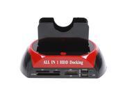 2.5 3.5 SATA IDE HDD 2 Dock Docking Station e SATA USB Hub