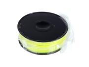 3D Printer Filament 1kg 2.2lb 1.75mm PLA Plastic for MakerBot RepRap Mendel Yellow