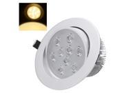 9*1W LED Recessed Ceiling Down Light Lamp Spotlight Indoor for Home Living Room Decoration Lighting with Driver AC85 265V