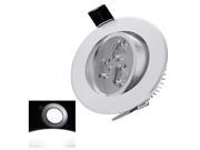 3*1W LED Recessed Ceiling Down Light Lamp Spotlight Indoor for Home Living Room Decoration Lighting with Driver AC85 265V