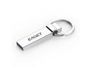 EAGET U90 64GB Tablet PC USB 3.0 Portable Storage Memory Full Metal Flash Pen Drive Encryption Waterproof with Key Ring