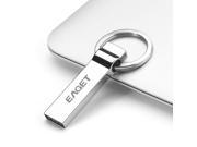 EAGET U90 32GB USB 3.0 Portable Storage Memory Full Metal Flash Pen Drive Encryption Waterproof with Key Ring