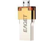 EAGET V80 32GB Encryption Metal Tablet PC USB Flash Drive USB3.0 OTG Smartphone Pen Drive Micro USB Portable Storage Memory