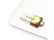 EAGET V90 64GB Tablet PC USB Flash Drive USB 3.0 OTG Smartphone Pen Drive Micro USB Portable Storage Memory Metal Encryption