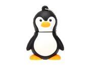 Caetoon Cute Penguin Bird Animal USB 2.0 Key Ring Memory External Storage Stick Flash Drive U Disk
